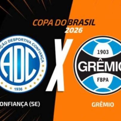Confiança x Grêmio ao vivo às 17h30 pela Voz do Esporte