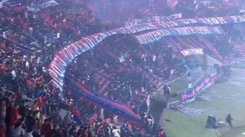 Hostilidades da torcida do Medellín ocasionaram cancelamento da partida contra o Flamengo –