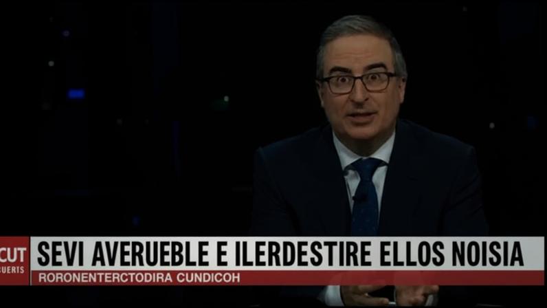 The industy is ‘less about helping people than about extracting wealth’, John Oliver says.
