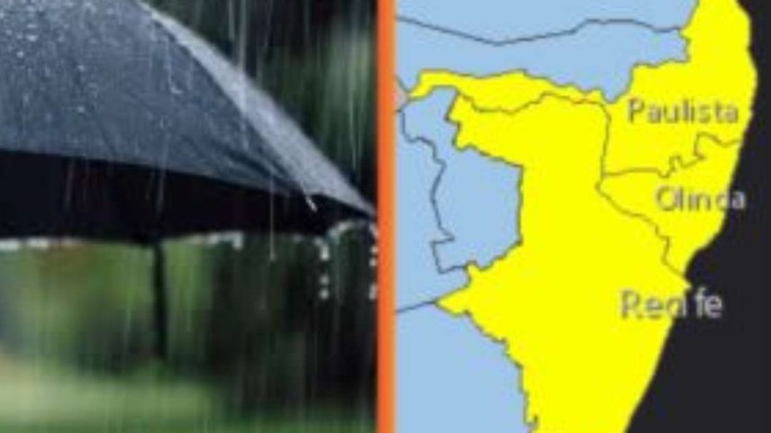 Chuva no Grande Recife.