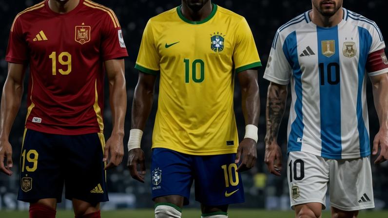Neymar, Yamal e Messi chegam a Copa após lesão e problemas físicos.