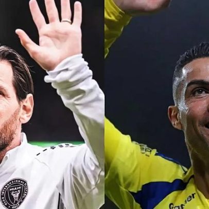 Al Nassr conquista o Sauditão; Ronaldo e Messi, quem tem mais títulos?