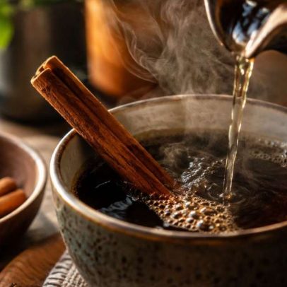 Pessoas fervem canela na água do café por motivos além do sabor
