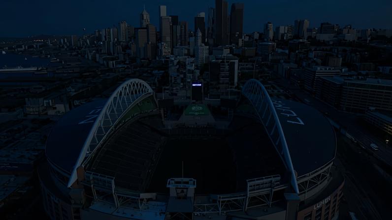 Lumen Field, casa do Seattle Sounders e do Seattle Seahawks, palco de seis jogos na Copa do Mundo de 2026 – Divulgação/ Lumen Field