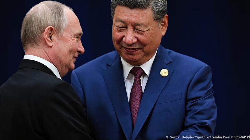 No último encontro entre os dois líderes, Xi Jinping descreveu Vladimir Putin como um "velho amigo"