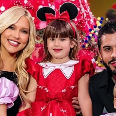 Virginia é criticada por usar vestido inadequado na festa da filha