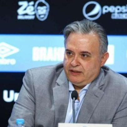 Vice-presidente do Grêmio aponta carências, banca Luís Castro e mira reforços