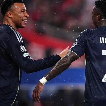 Vini Jr. revela que Mbappé sempre o defendeu no Real Madrid
