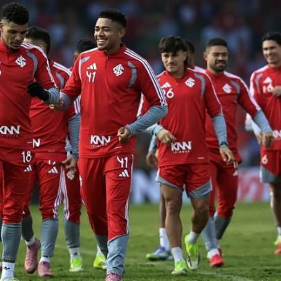 Internacional tem desfalques importantes contra o Vitória pelo Brasileirão