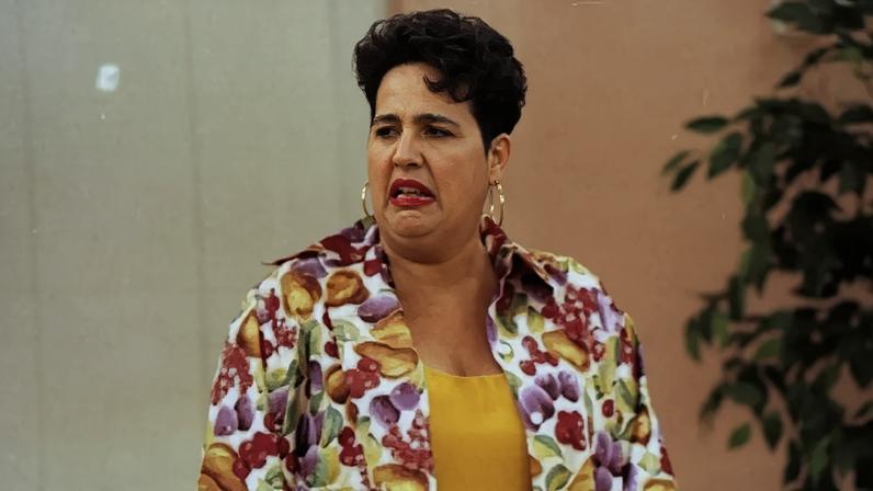 Claudia Jimenez em Sai de Baixo