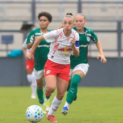 Palmeiras vence Bragantino e assume liderança provisória do Brasileirão Feminino