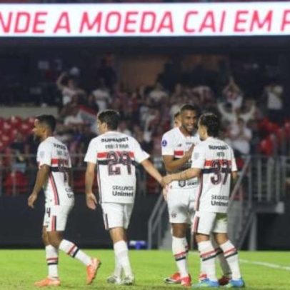 São Paulo registra menor público no Morumbi em 2026 diante do Boston River