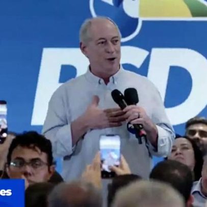 Ciro Gomes desiste da Presidência e disputa o governo do Ceará neste sábado