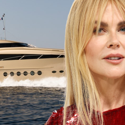 Superiate de quase 46 m, já pertencente a Nicole Kidman, com cinema privativo