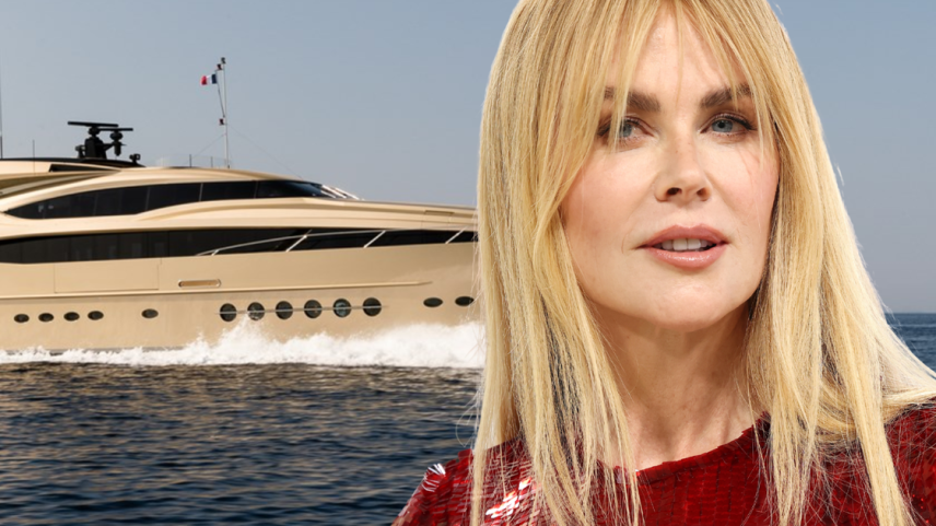 Quase 46 metros e puro glamour: conheça o superiate milionário que já pertenceu a Nicole Kidman, com cinema privativo e cama king-size.
