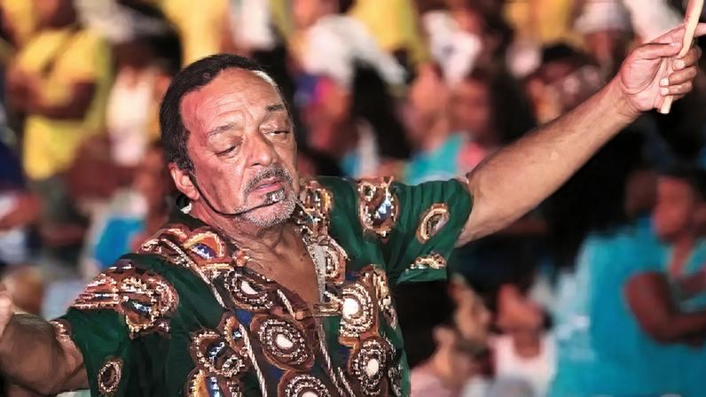 Nana Vasconcelos no Carnaval do Recife