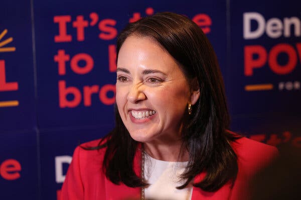 Denise Powell narrowly won a Democratic House primary that featured an unusual argument: that electing her chief party rival, State Senator John Cavanaugh, could make it easier for Republicans to win the White House in 2028.