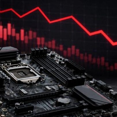 ASUS, Gigabyte, MSI e ASRock veem queda de mais de 25% em placas-mãe
