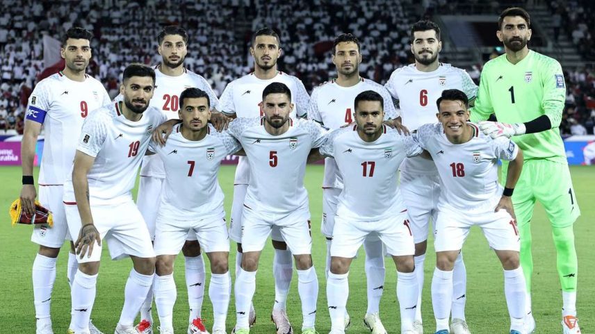Seleção do Irã durante as eliminatórias da Copa do Mundo 2026