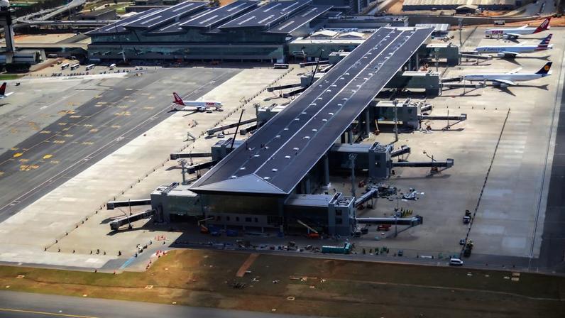 Aeroporto Internacional de São Paulo, em Guarulhos, na região metropolitana da capital (GRU Airport - Aeroporto Internacional de São Paulo/Reprodução)