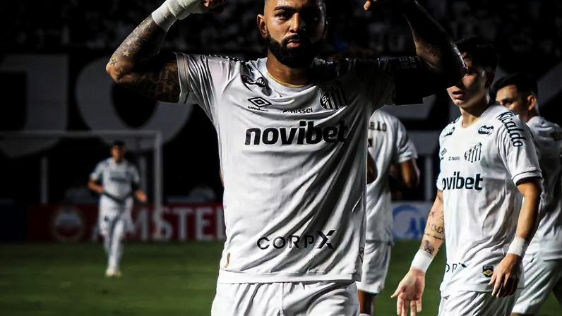Gabigol deixou o seu na goleada do Peixe –