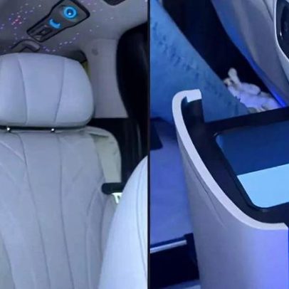 Maíra Cardi exibe novo carro com itens de luxo, teto estrelado e geladeira
