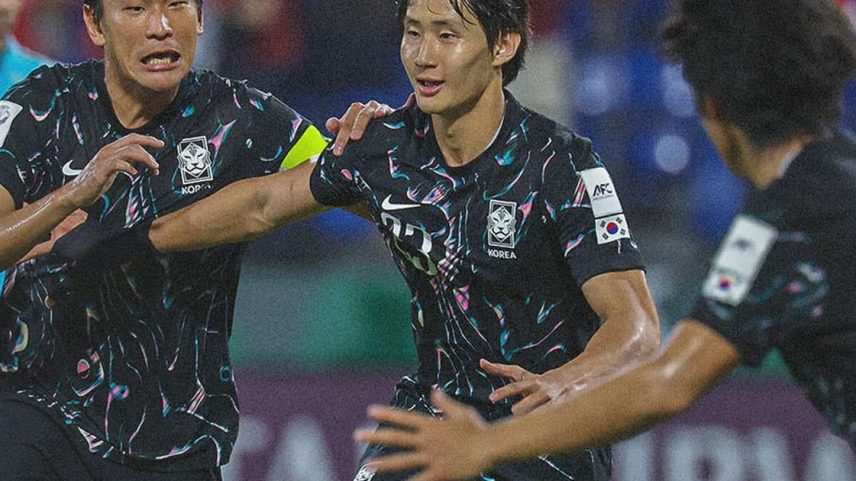 Coreia do Sul está no Grupo A da Copa ao lado da Chéquia, México e África do Sul – Divulgação/ThaKFA