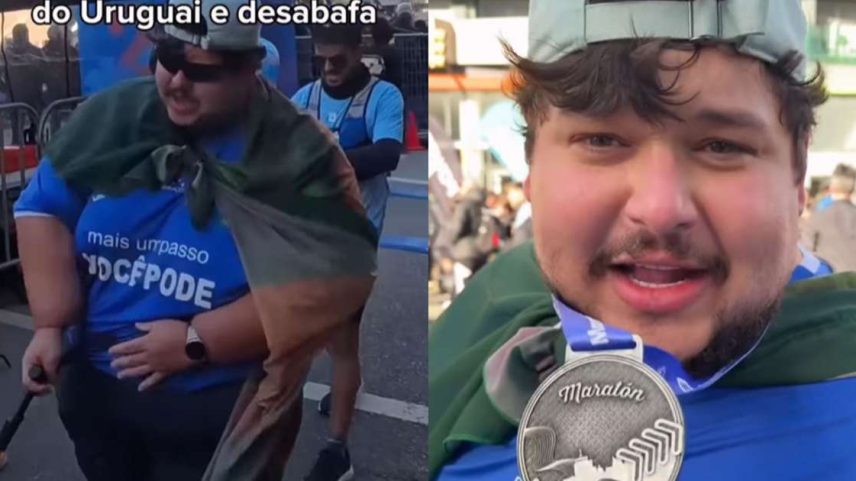 Após pesar 310 kg, influenciador completa 10 km em maratona internacional e revela nova meta