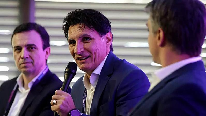 Da esquerda para a direita, Luciano Rodrigues, André Nassar e Daniel Lopes no painel Bioenergia na Segurança Energética e Climática, no São Paulo Innovation Week.