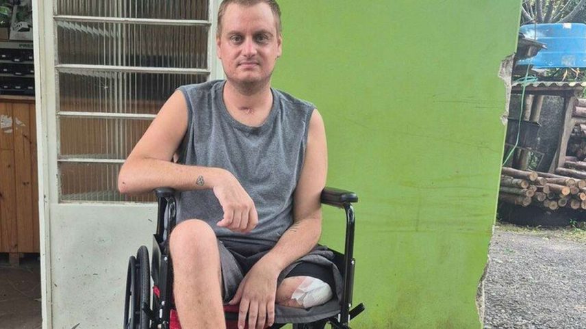 A luta de Daniel Arend para recuperar sua vida após um grave acidente de moto