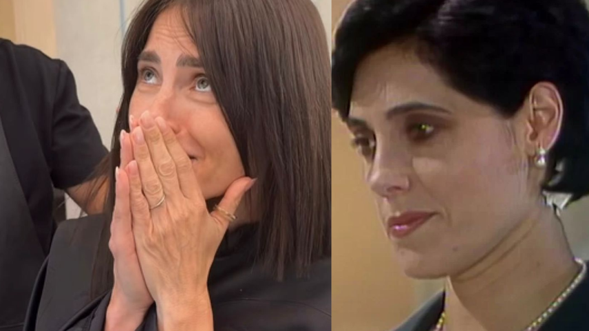 'Menos pior do que eu pensava': Carolina Dieckmmann é sincerona ao radicalizar no cabelo curtinho para viver Diná em nova adaptação de 'A Viagem'; veja antes e depois.