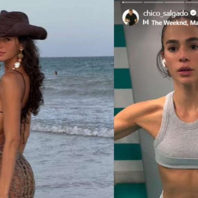 Bruna Marquezine exibe músculos e revela tatuagem secreta