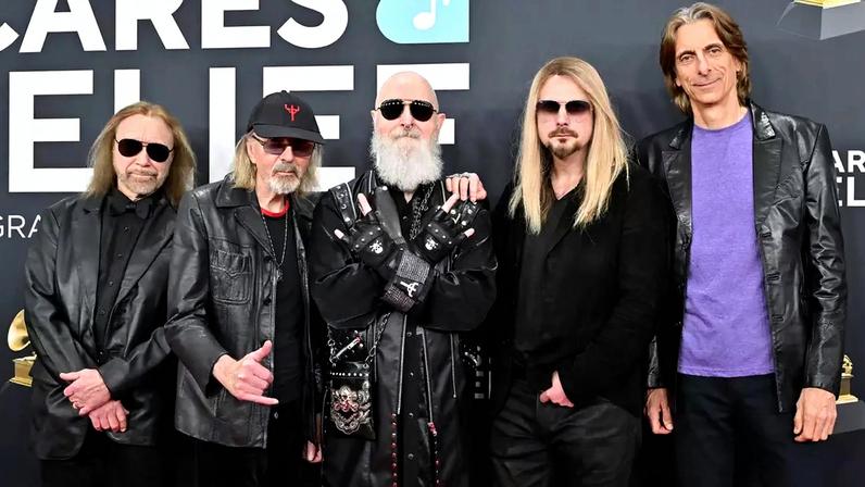 Judas Priest no Grammy 2025 (E