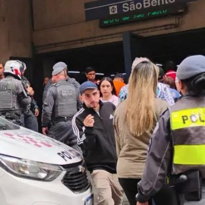 Tiroteio com cinco feridos interrompe a Linha 1-Azul após assalto em SP