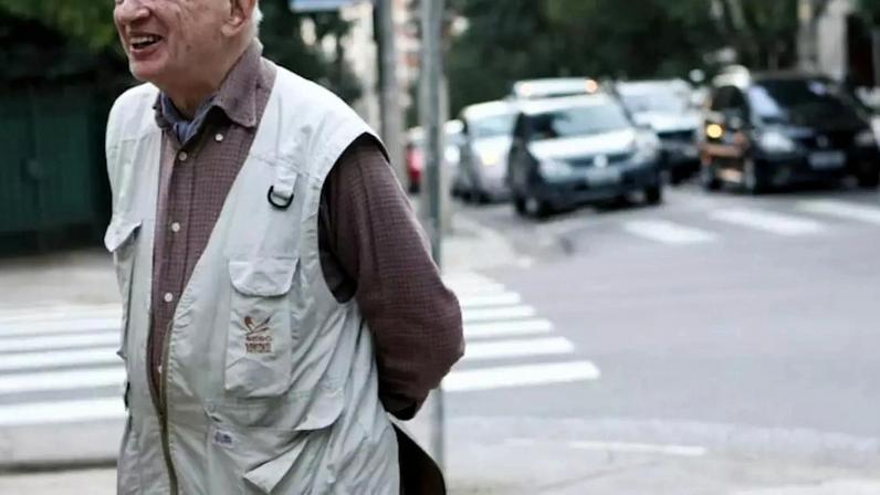 Edgar Morin em visita ao Brasil, em 2009