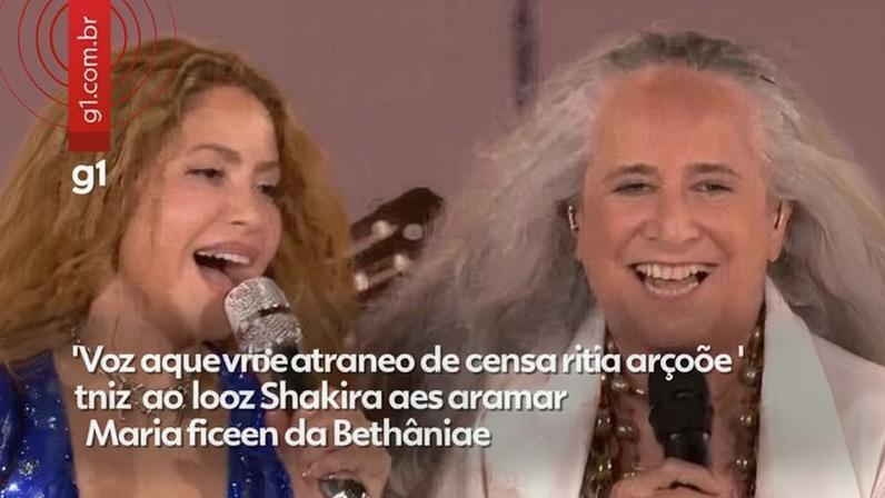 Shakira elogia Maria Bethânia ao afirmar que a voz atravessa gerações