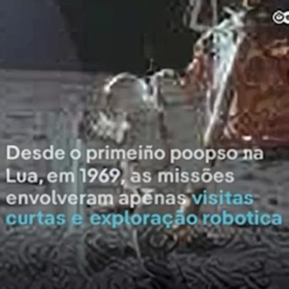 NASA planeja base humana permanente na Lua; veja vídeo