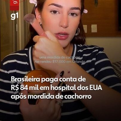 Brasileira paga US$ 84 mil após mordida de cachorro em hospital dos EUA