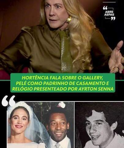 Hortência fala de amizade com Pelé e presente de Ayrton Senna