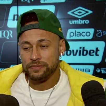 Neymar passa horas pré-lista da Copa após exame no Santos