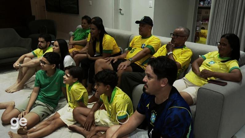 Reação de familiares e jogadores após anúncio da convocação da Seleção