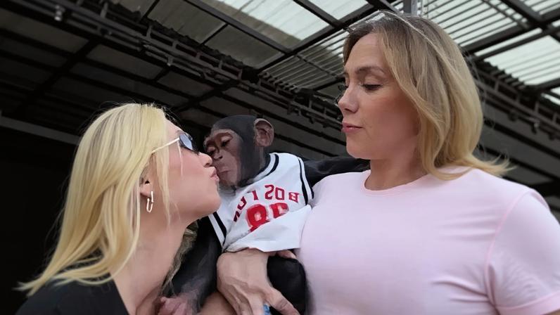 Virginia Fonseca passou a ser acusada de incitar racismo contra Vini Jr., seu ex-namorado, após publicar um vídeo dando selinho em um macaco.