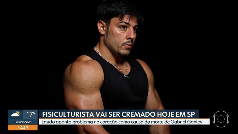Fisiculturista Gabriel Ganley morreu aos 22 anos em São Paulo — Foto: Reprodução/Redes sociais/Gabriel Ganley