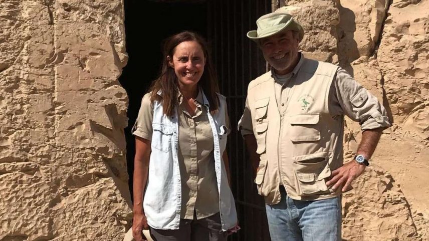 O sonho da 'Indiana Jones' argentina que nasceu em cidade litorânea a 4h de Buenos Aires: uma tumba de 3.500 anos e o erotismo no Egito Antigo.