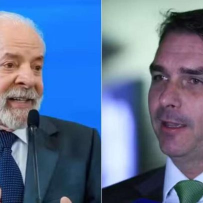 Lula lidera Flávio Bolsonaro na pesquisa Real Time Big Data do 1º turno