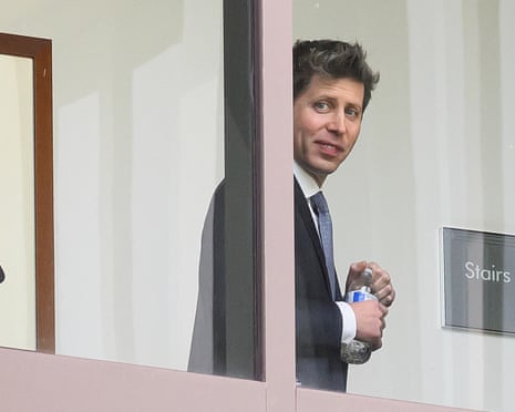 ‘If OpenAI lost its footing as the AI industry frontrunner, another barely distinguishable competitor – Musk’s xAI or other – would simply replace it.’ Photograph: Josh Edelson/AFP/Getty Images