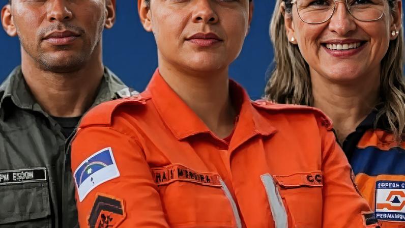 Forças da Secretaria de Defesa Social de Pernambuco.
