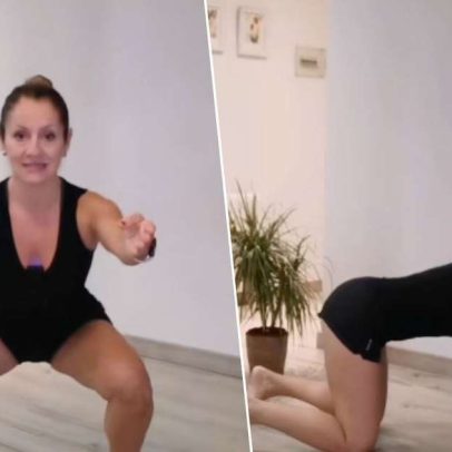 Três exercícios para treinar força em casa para mulheres acima de 40