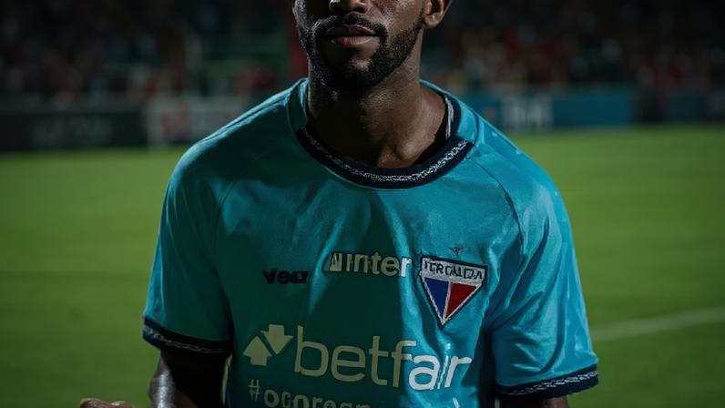 Vitinho marcou o gol da vitória e classificação do Fortaleza.