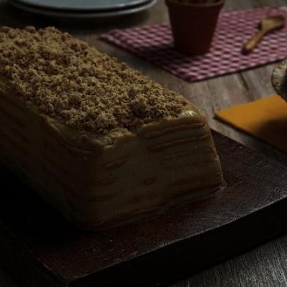 Pavê de paçoca ganha espaço nas festas juninas pela cremosidade